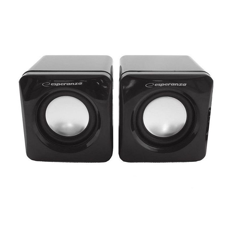 Boxe stereo mini Leggiero 6W, alimentare USB, conector Jack 3.5 mm, sistem sunet 2.0 - imagine 4